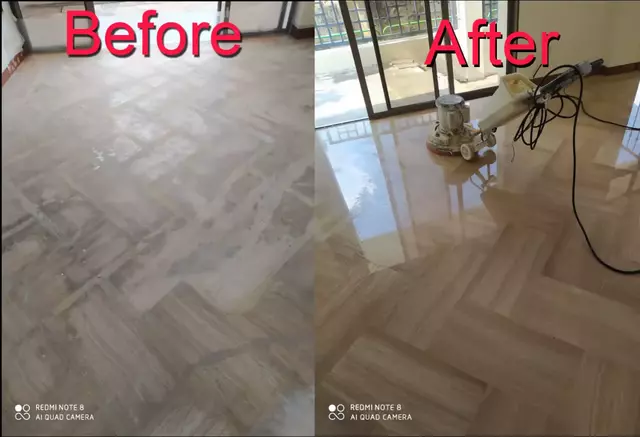 Herringbone design tiling